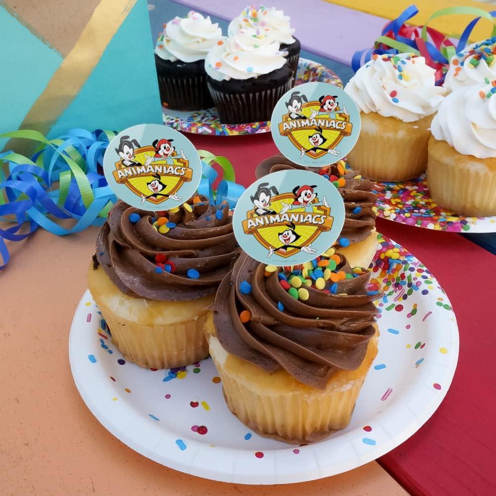 Picos para Cupcakes Animaniacs Graphics and More - Set de 6