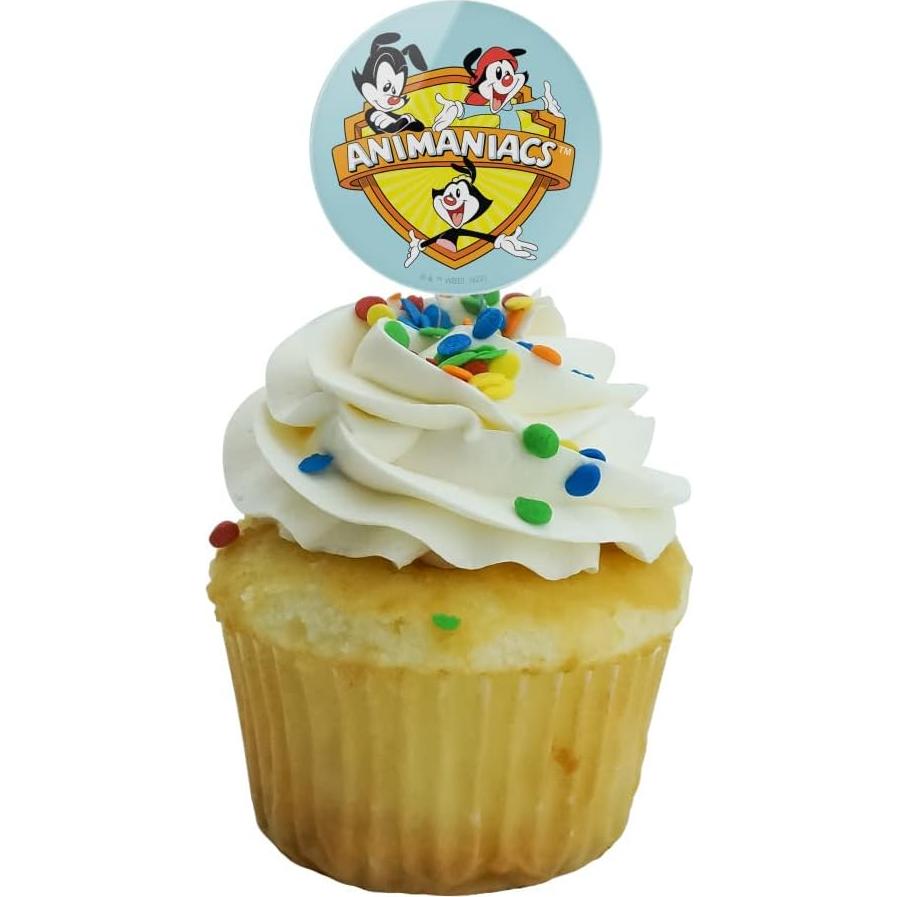 Picos para Cupcakes Animaniacs Graphics and More - Set de 6