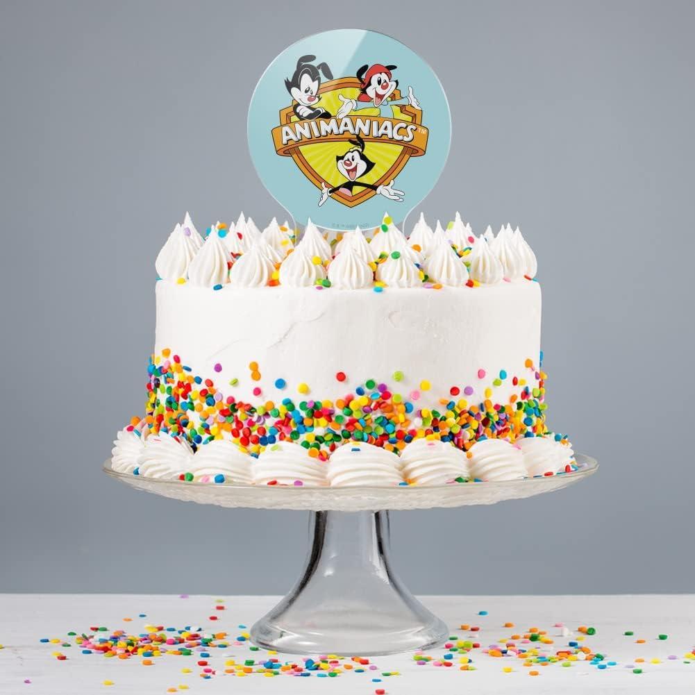 Adorno de Pastel Animaniacs Crest 18.42 cm para Fiesta