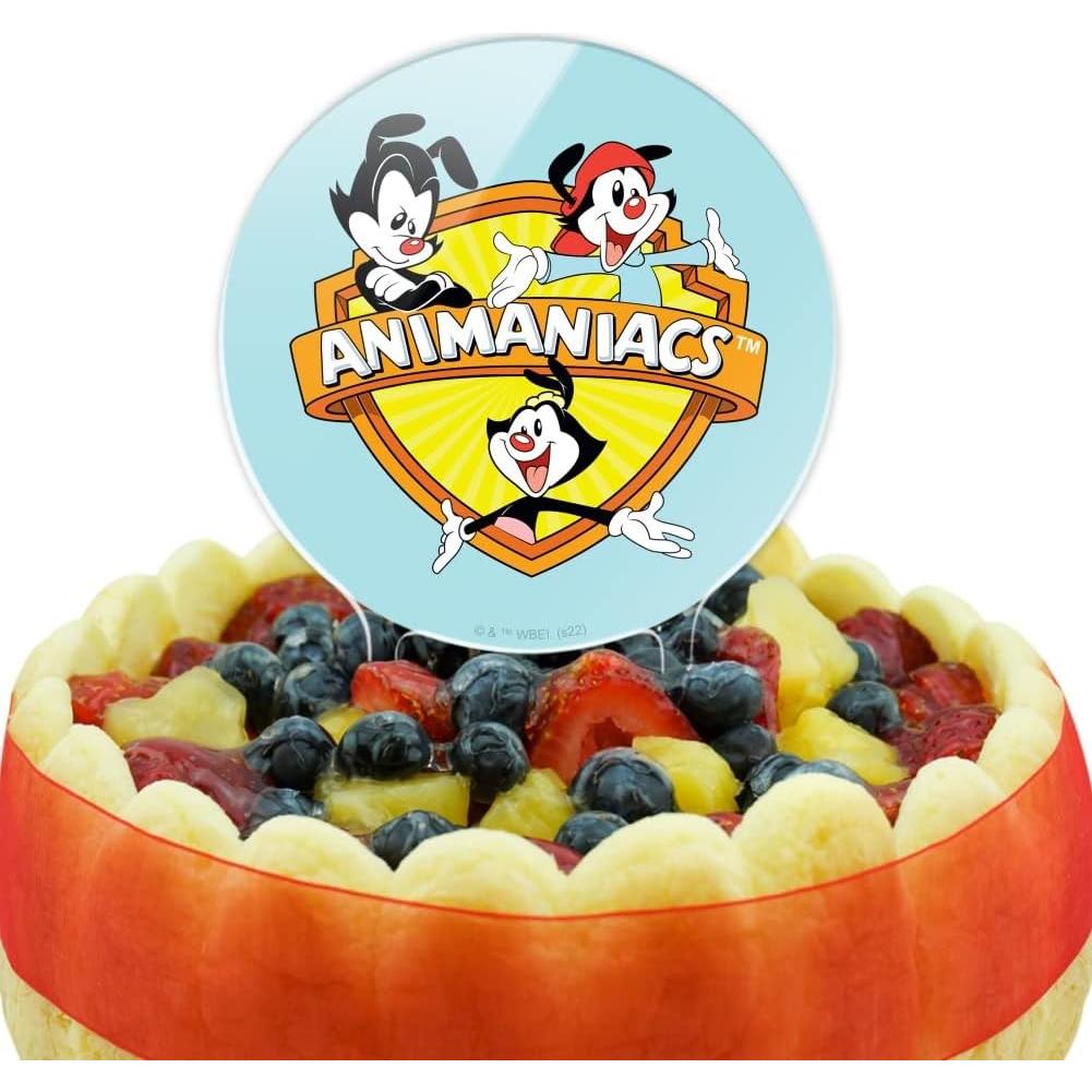 Adorno de Pastel Animaniacs Crest 18.42 cm para Fiesta