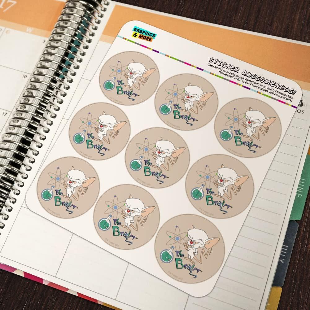 Planificador de Personaje Pinky y El Cerebro - 18 Pegatinas