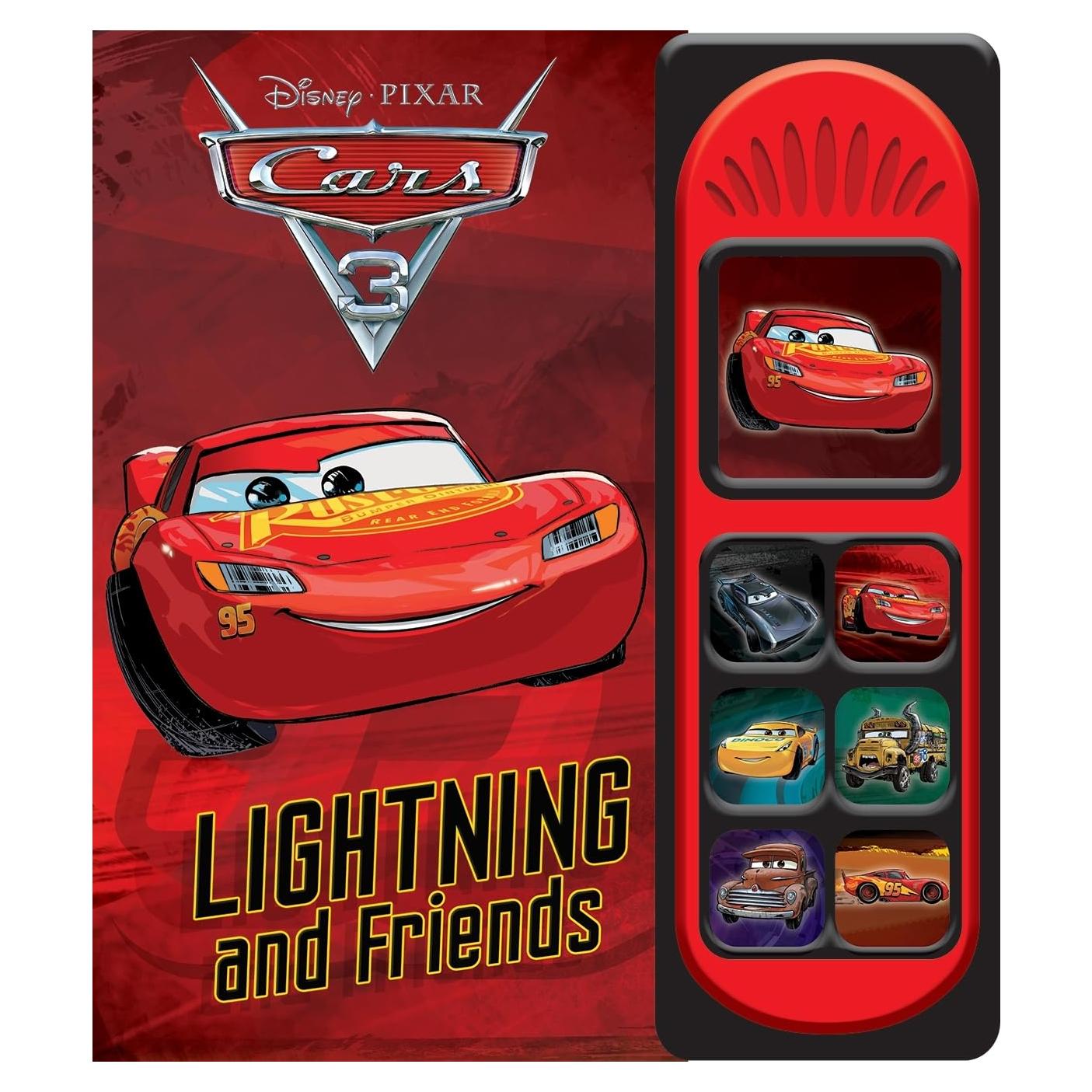 Disney Pixar Cars 3 - Lightning McQueen and Friends Little Sound Book - Play-a-Sound - PI Kids