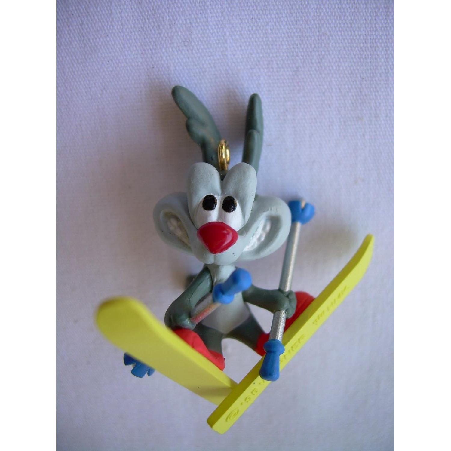 Adorno Miniatura Hallmark Coyote Calamidad 1995