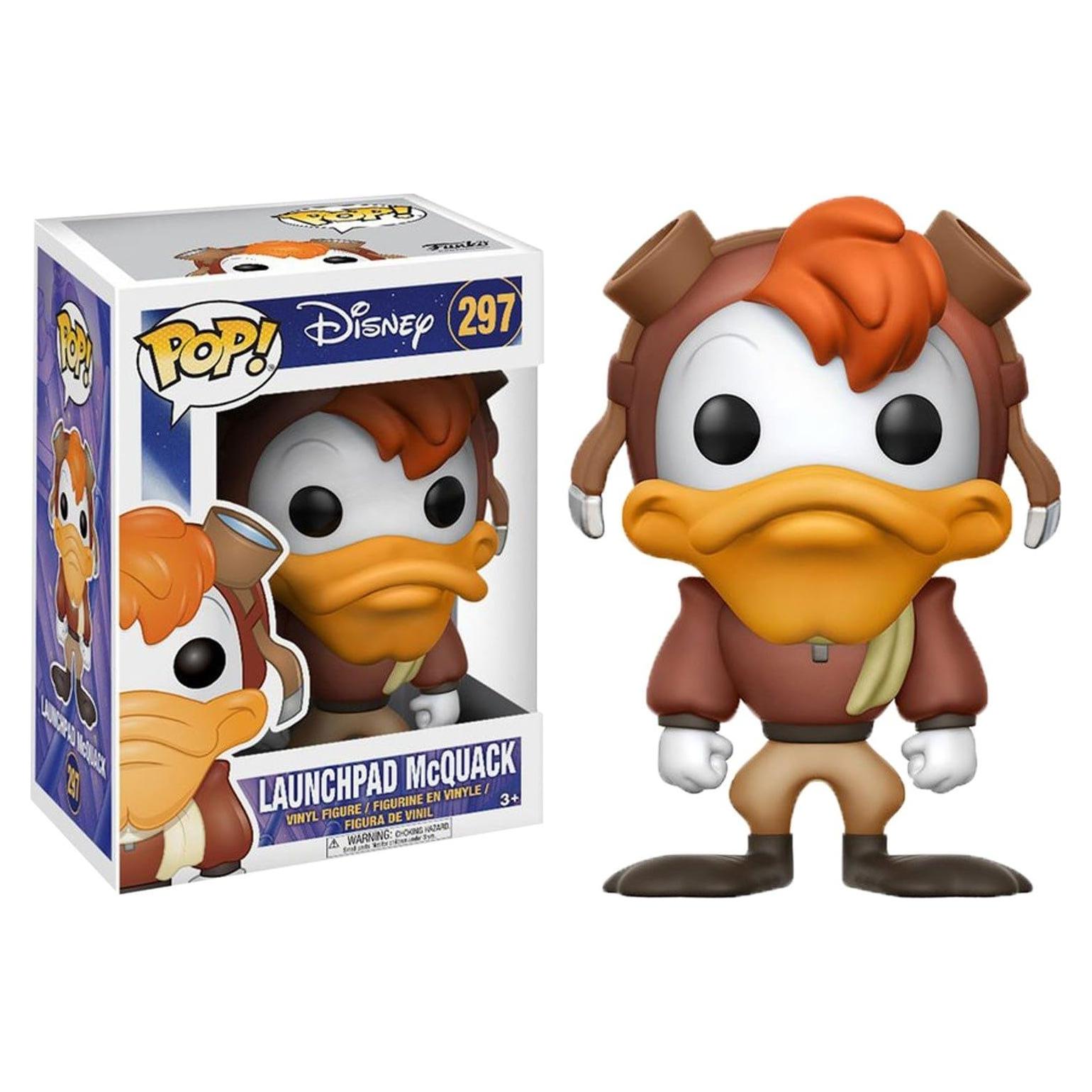 Figura de acción Funko POP Disney Pato Darkwing Launchpad McQuack 9.5 cm