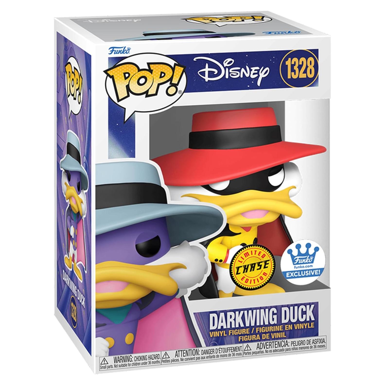 Figura de Vinilo Funko Pop! Disney Pato Oscuro Edición Especial #1328