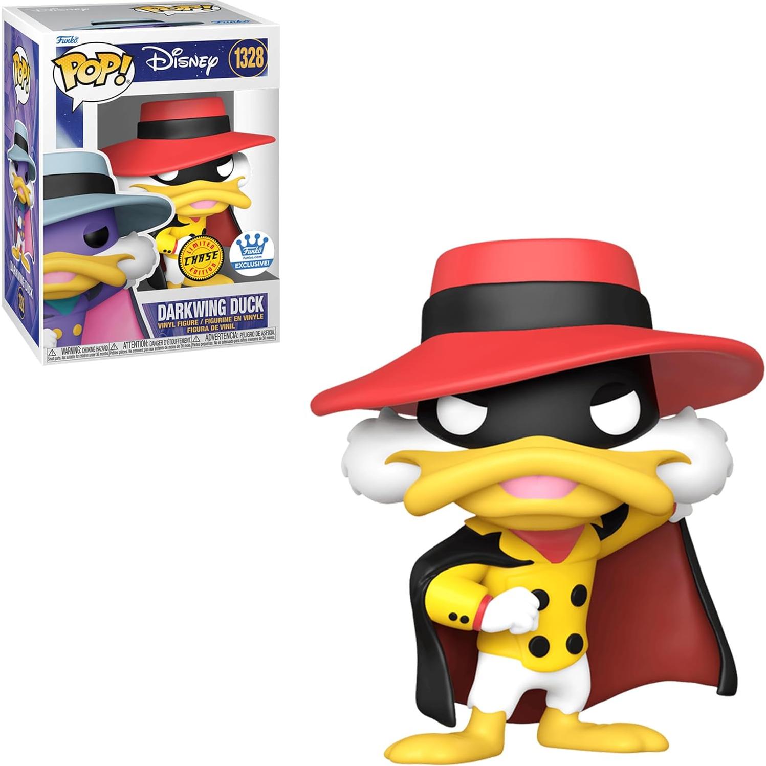 Figura de Vinilo Funko Pop! Disney Pato Oscuro Edición Especial #1328