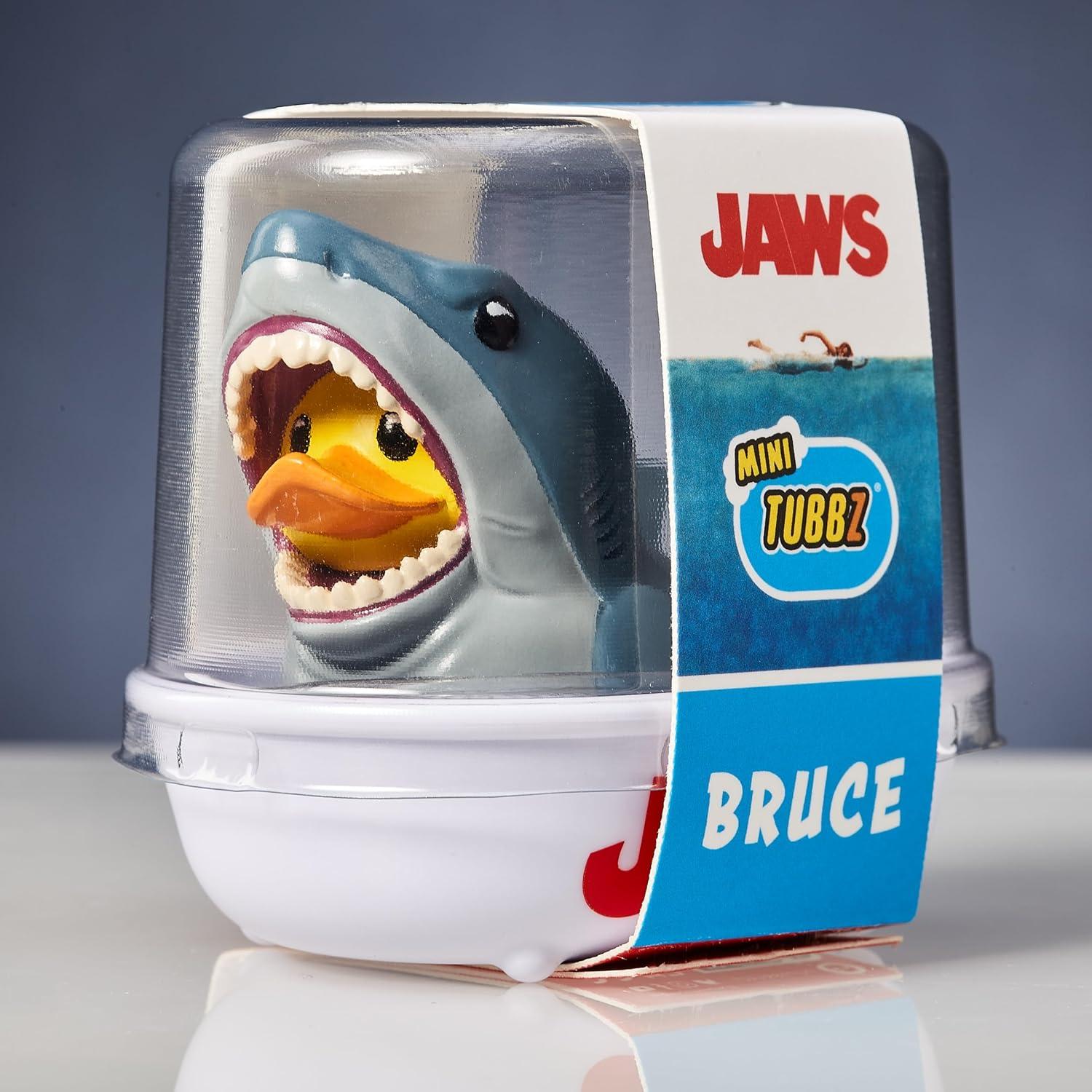 Figura de pato de goma Mini Bruce TUBBZ - Jaws - 5 cm