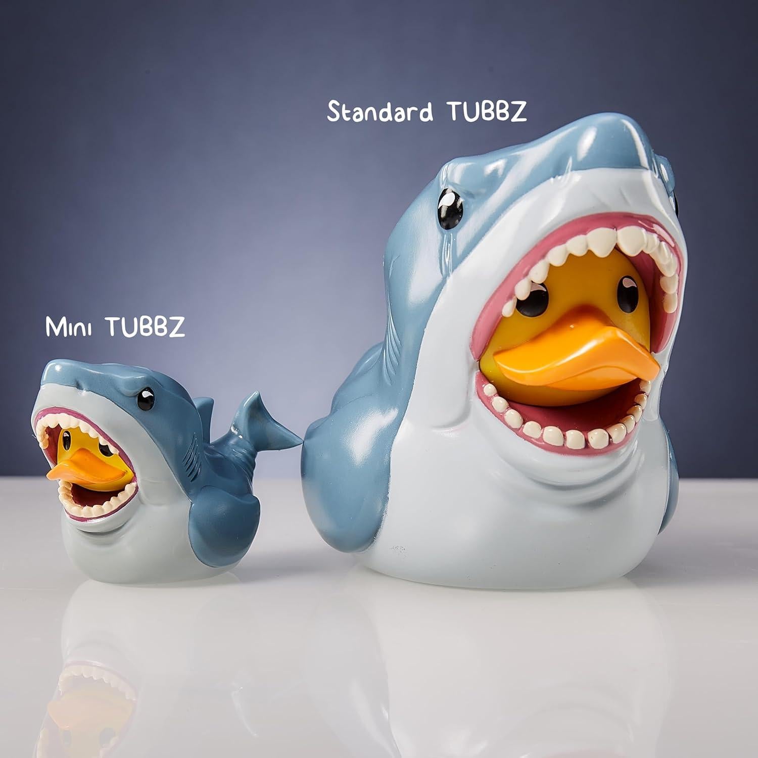 Figura de pato de goma Mini Bruce TUBBZ - Jaws - 5 cm