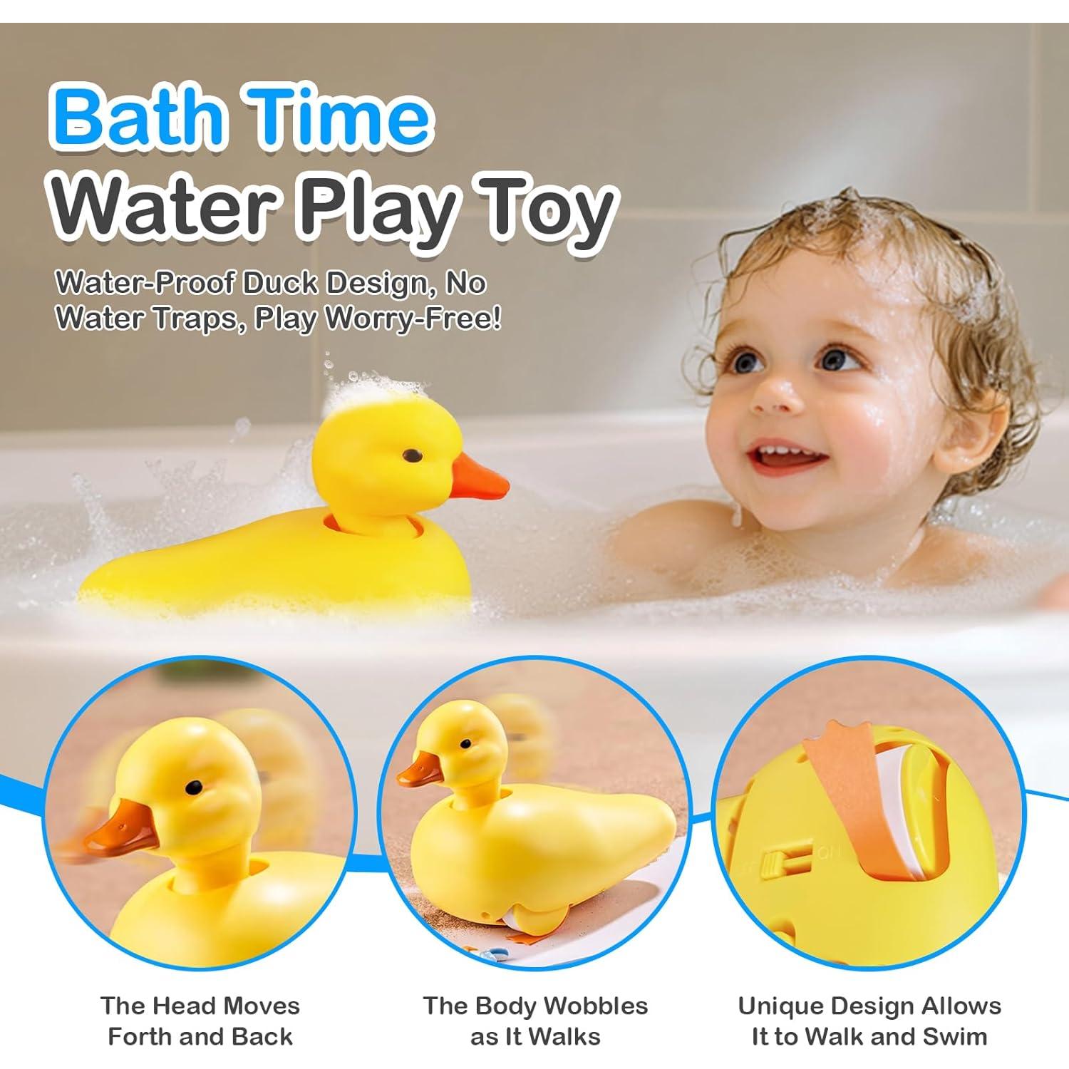 Juguete de Baño Pato Caminante SOCBTNSO - A prueba de Agua