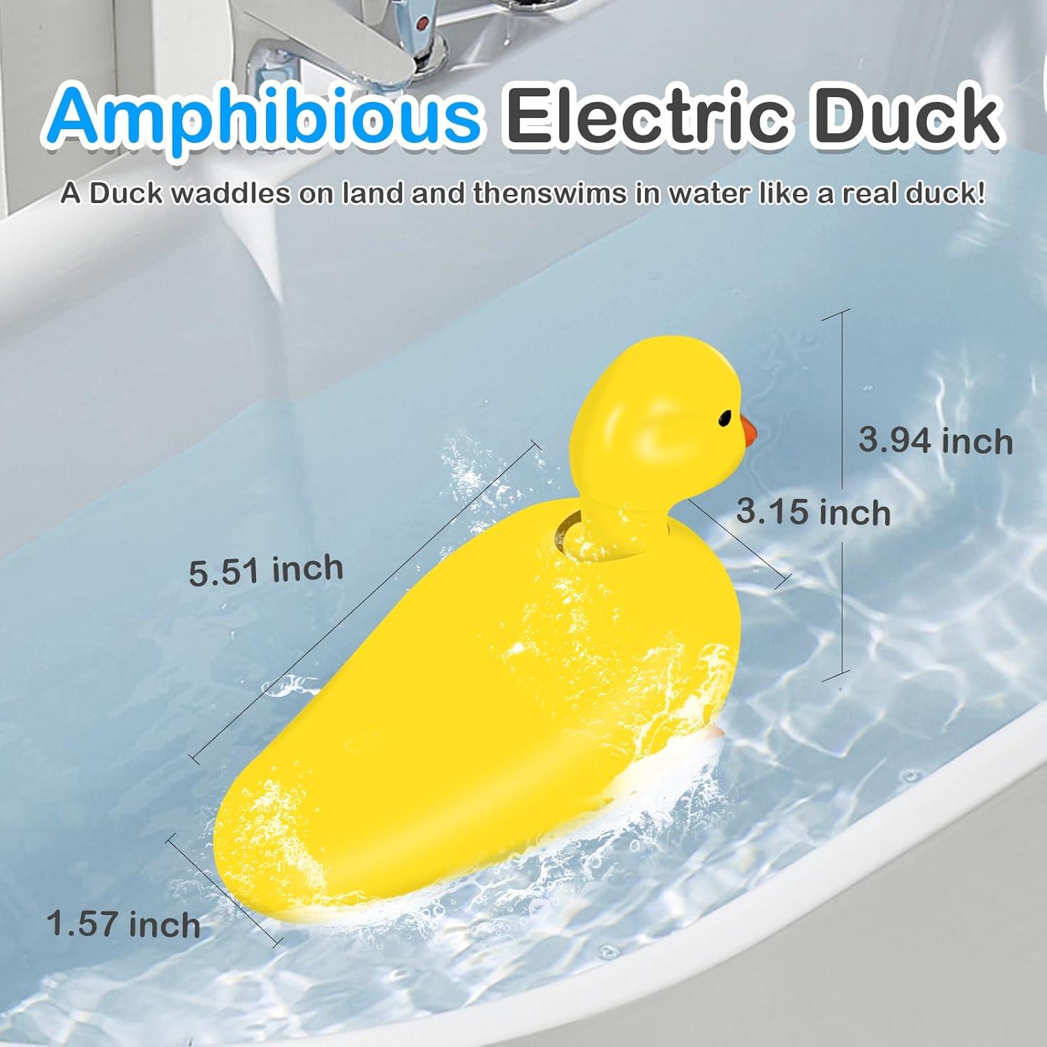 Juguete de Baño Pato Caminante SOCBTNSO - A prueba de Agua