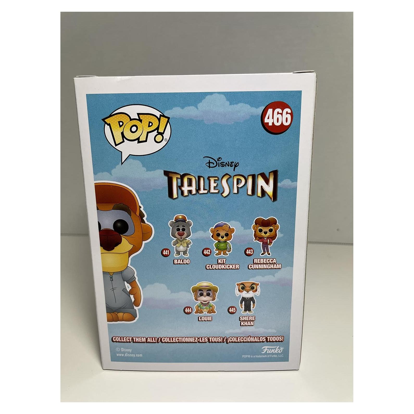 Figura Funko Pop Exclusiva Chase Talespin Wildcat 9 cm