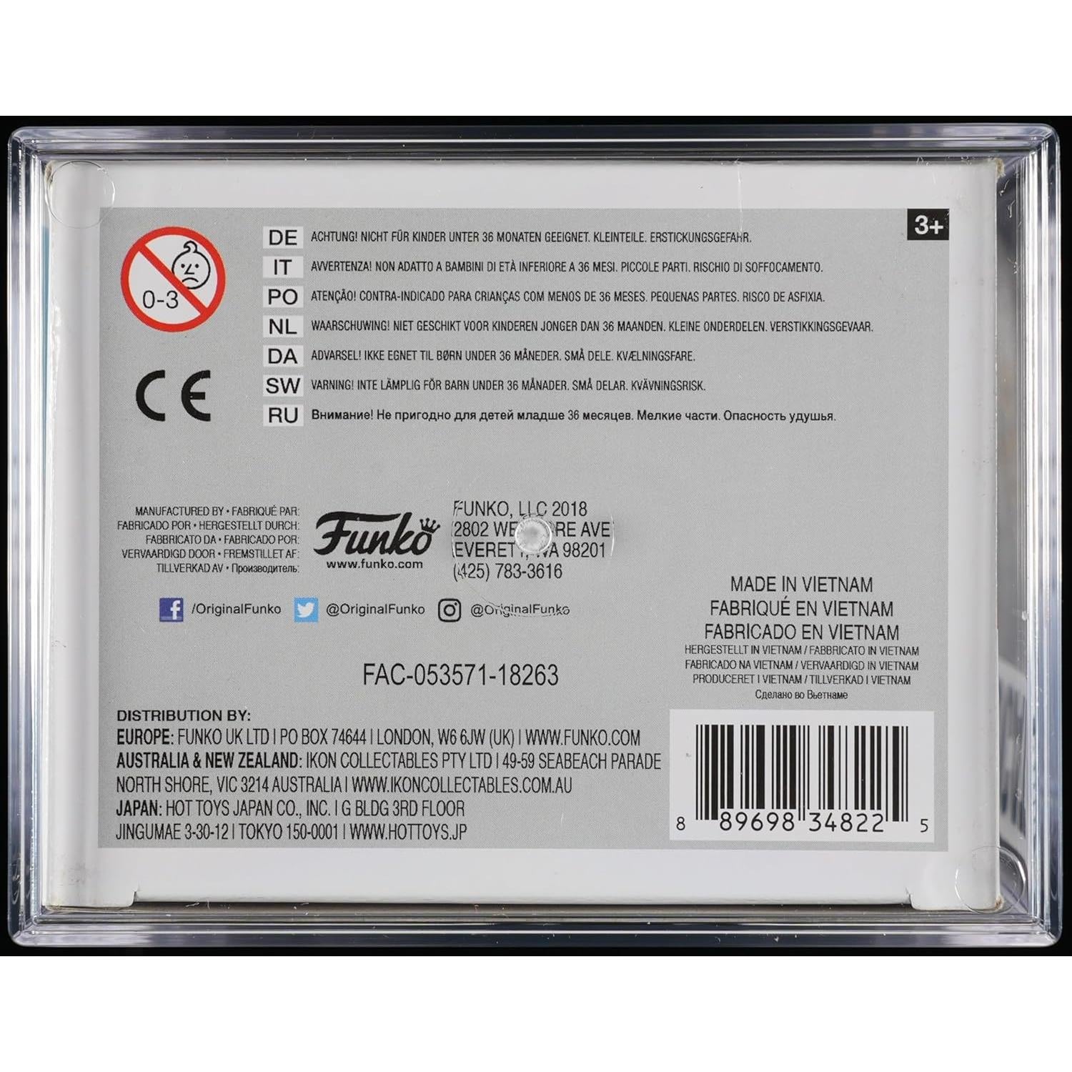 Figura de Vinilo Wildcat #466 TaleSpin Funko PSA 8.5 NM-MT+