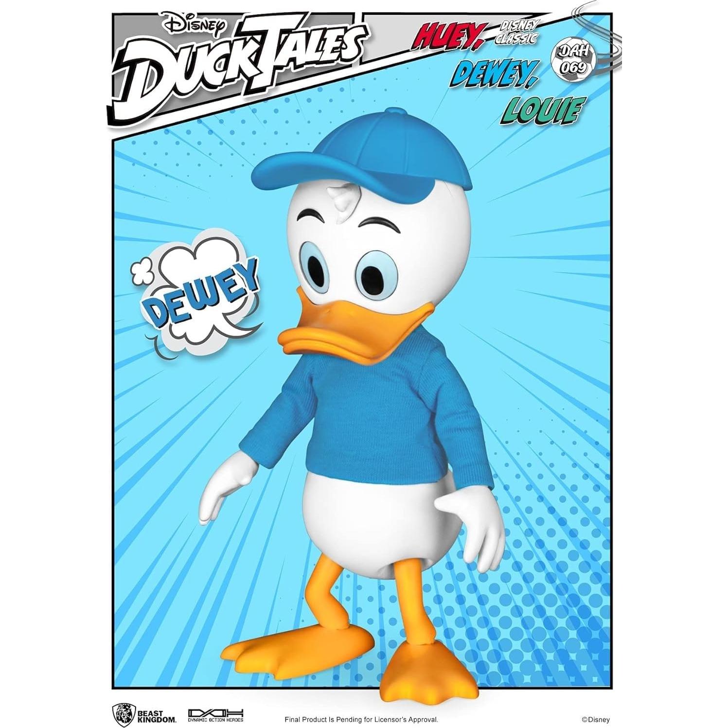 Conjunto de Figuras de Acción Huey, Dewey y Louie Beast Kingdom