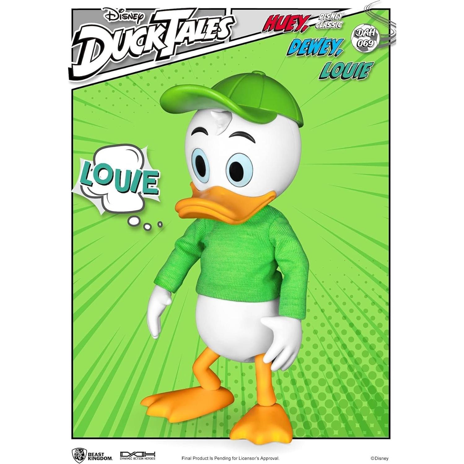 Conjunto de Figuras de Acción Huey, Dewey y Louie Beast Kingdom