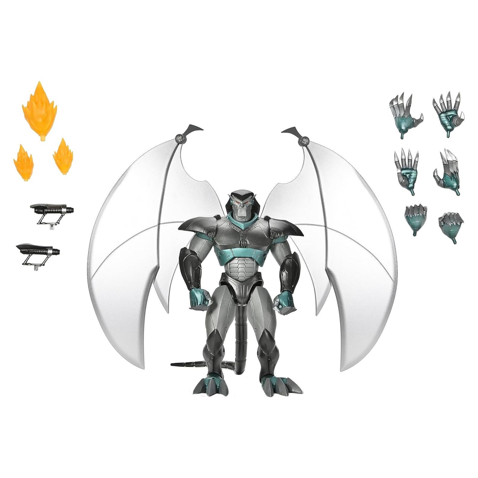 Figura Gárgolas NECA Clan de Acero 20.32 cm con Accesorios