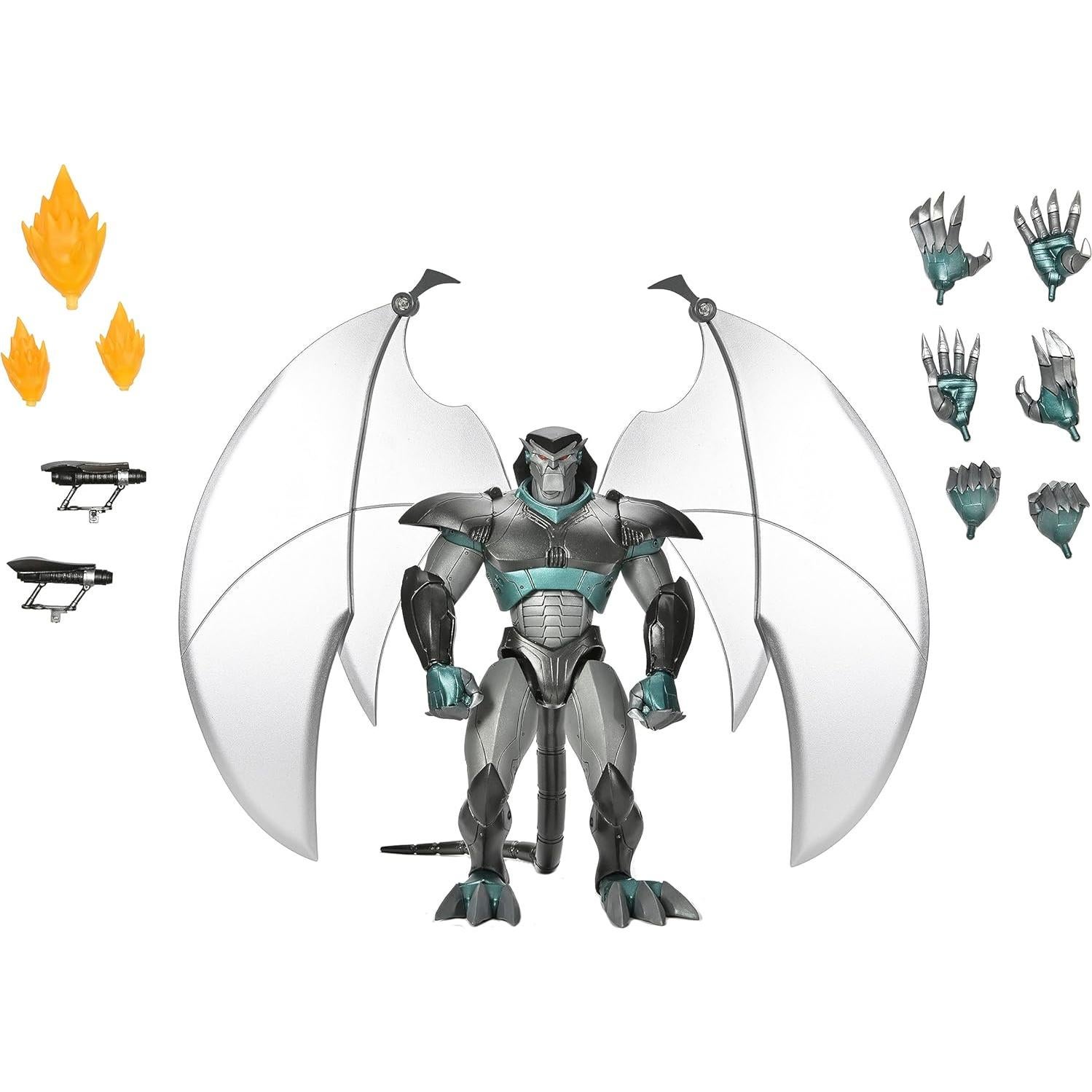 Figura Gárgolas NECA Clan de Acero 20.32 cm con Accesorios