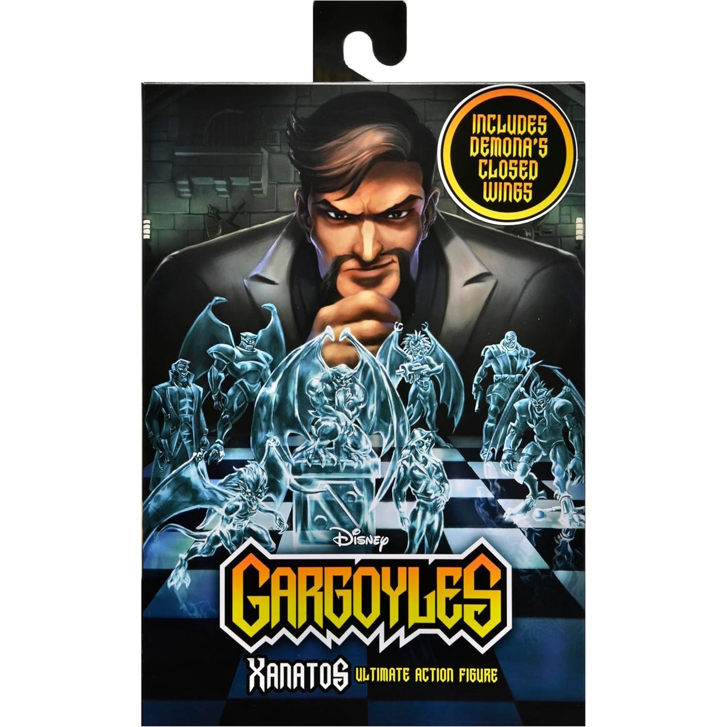 Figura de Acción NECA Gargoyles David Xanatos 17.78 cm