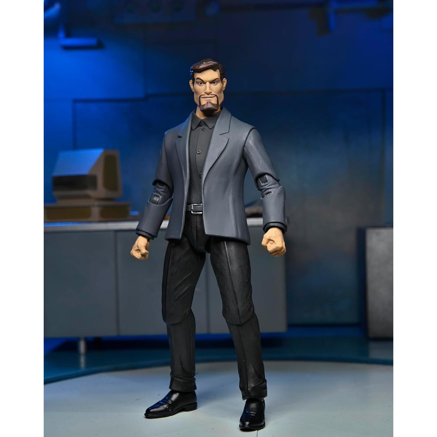 Figura de Acción NECA Gargoyles David Xanatos 17.78 cm