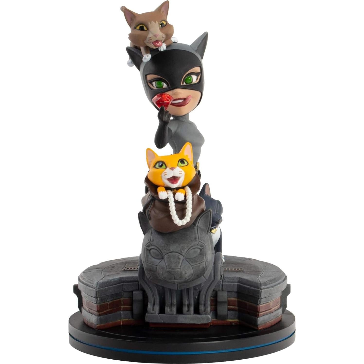 Figura Catwoman Q-Fig Elite QMx 12.7cm Detalles Intrincados