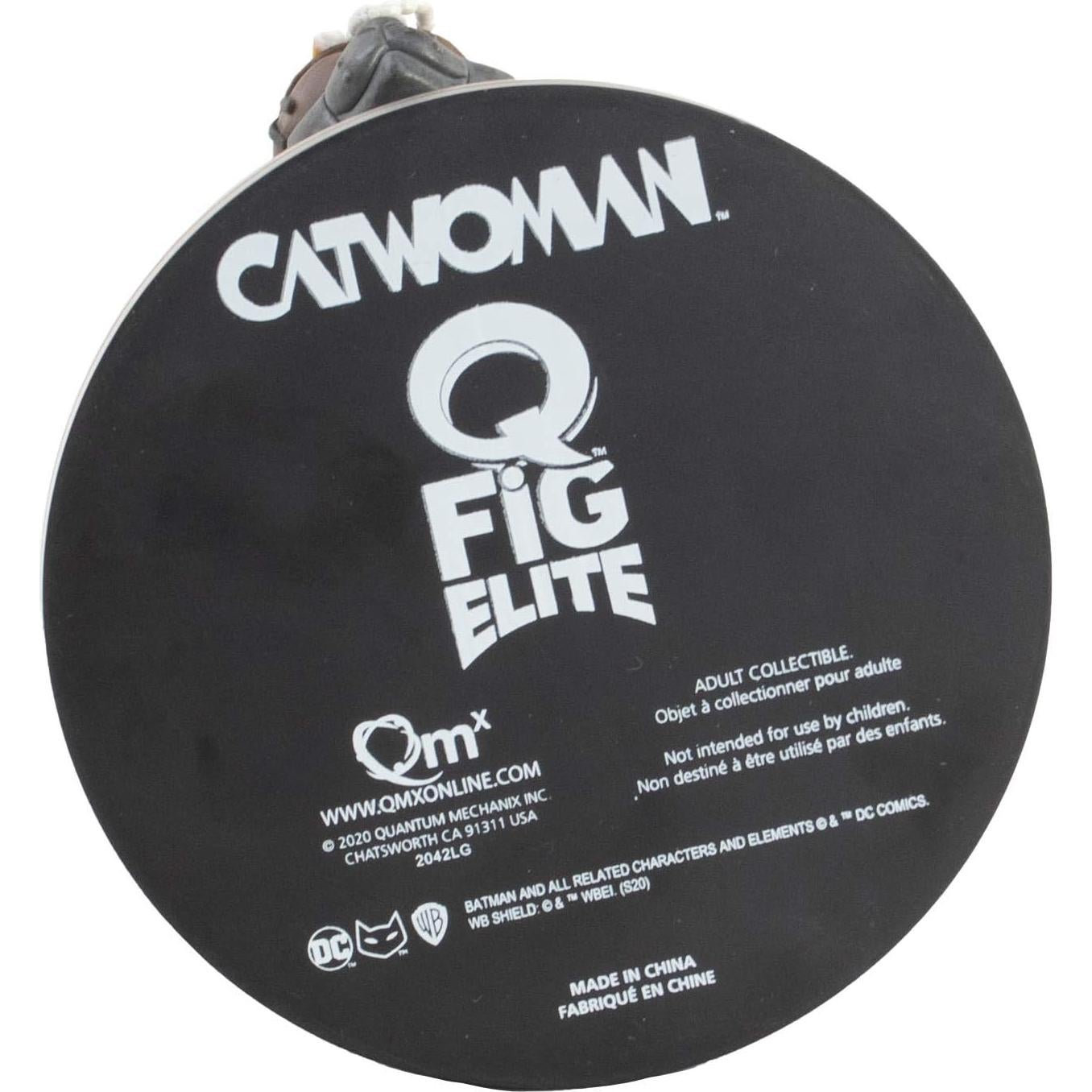 Figura Catwoman Q-Fig Elite QMx 12.7cm Detalles Intrincados