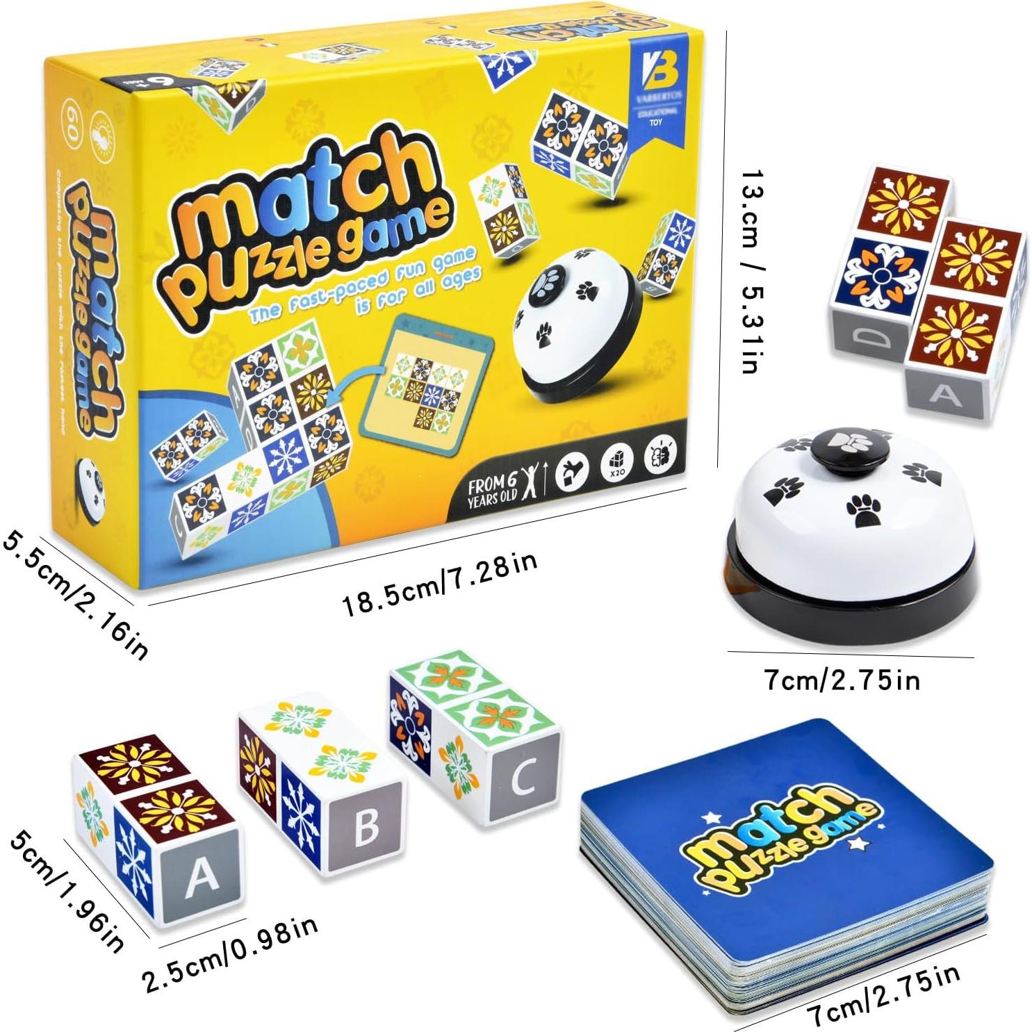 Juego de Rompecabezas de Madera LADVATKIN 10x12.7cm para Niños