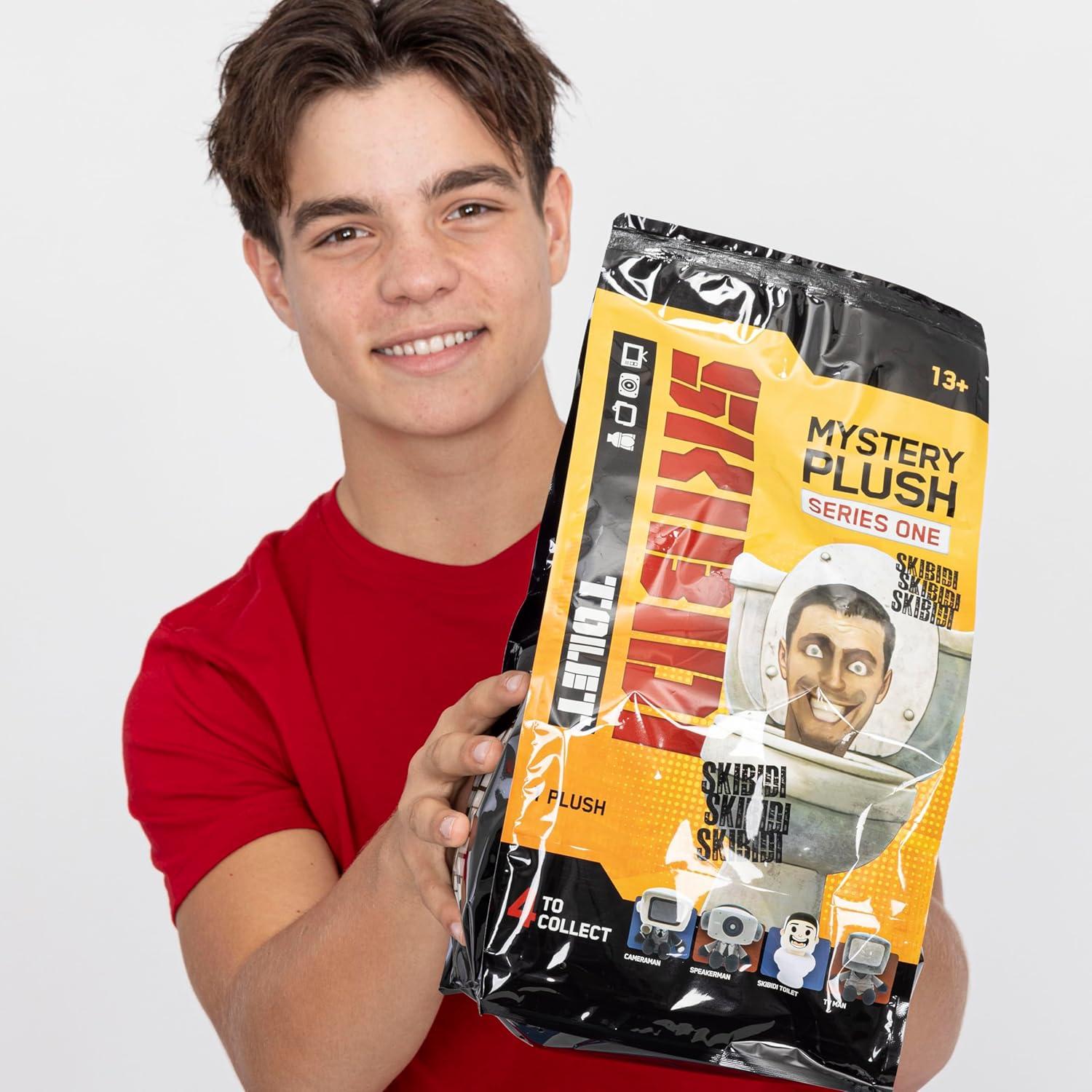 Peluche Misterioso Skibidi Toilet - Coleccionable 27.94 cm