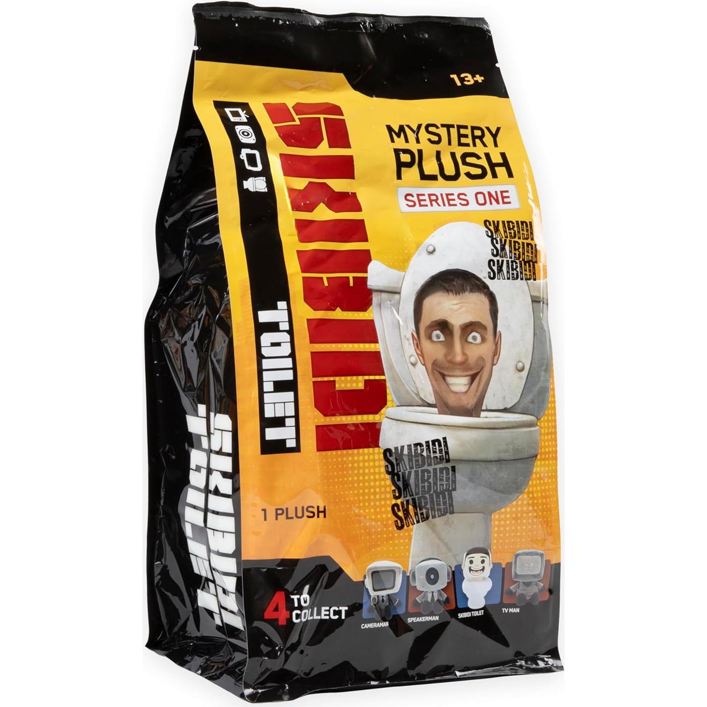 Peluche Misterioso Skibidi Toilet - Coleccionable 27.94 cm