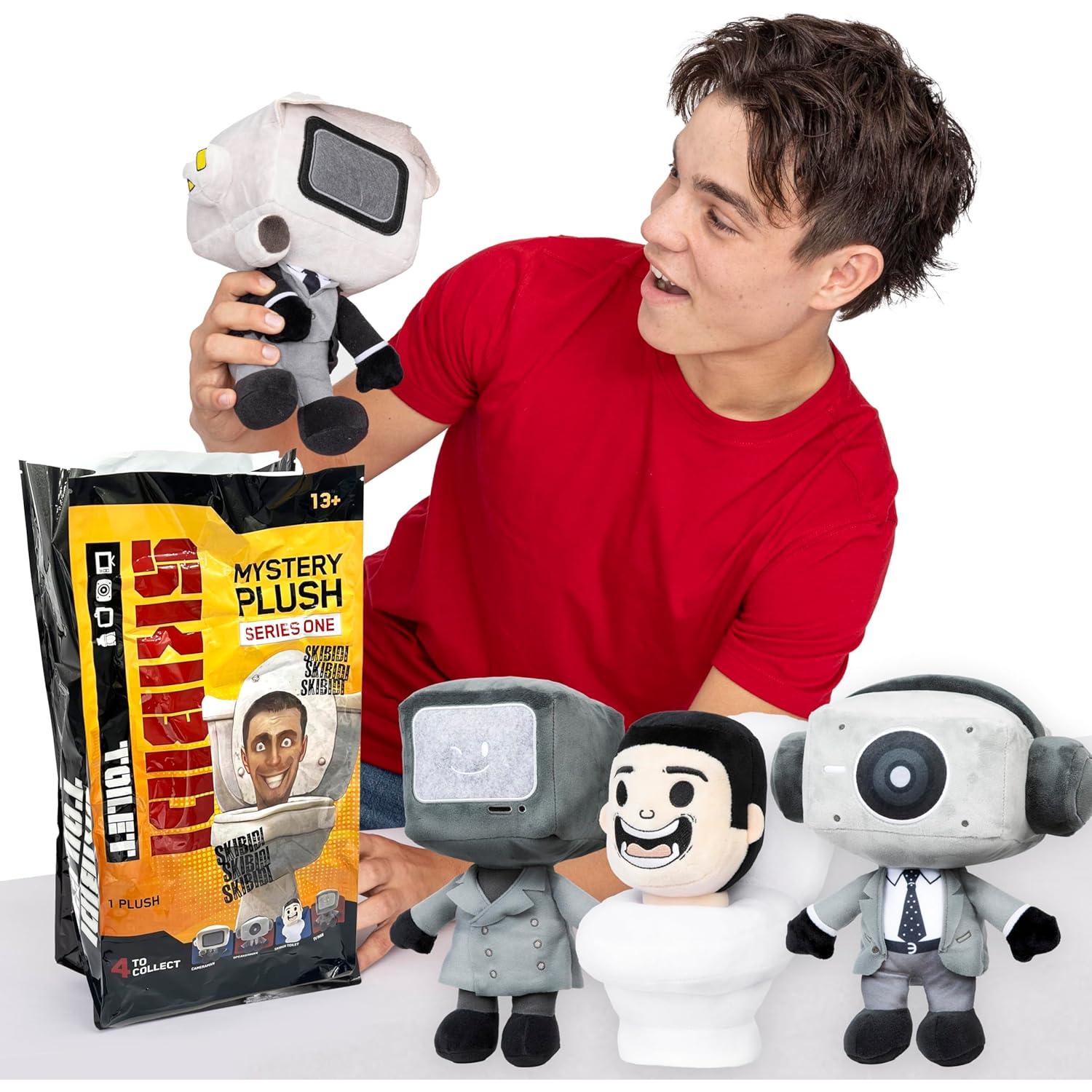 Peluche Misterioso Skibidi Toilet - Coleccionable 27.94 cm