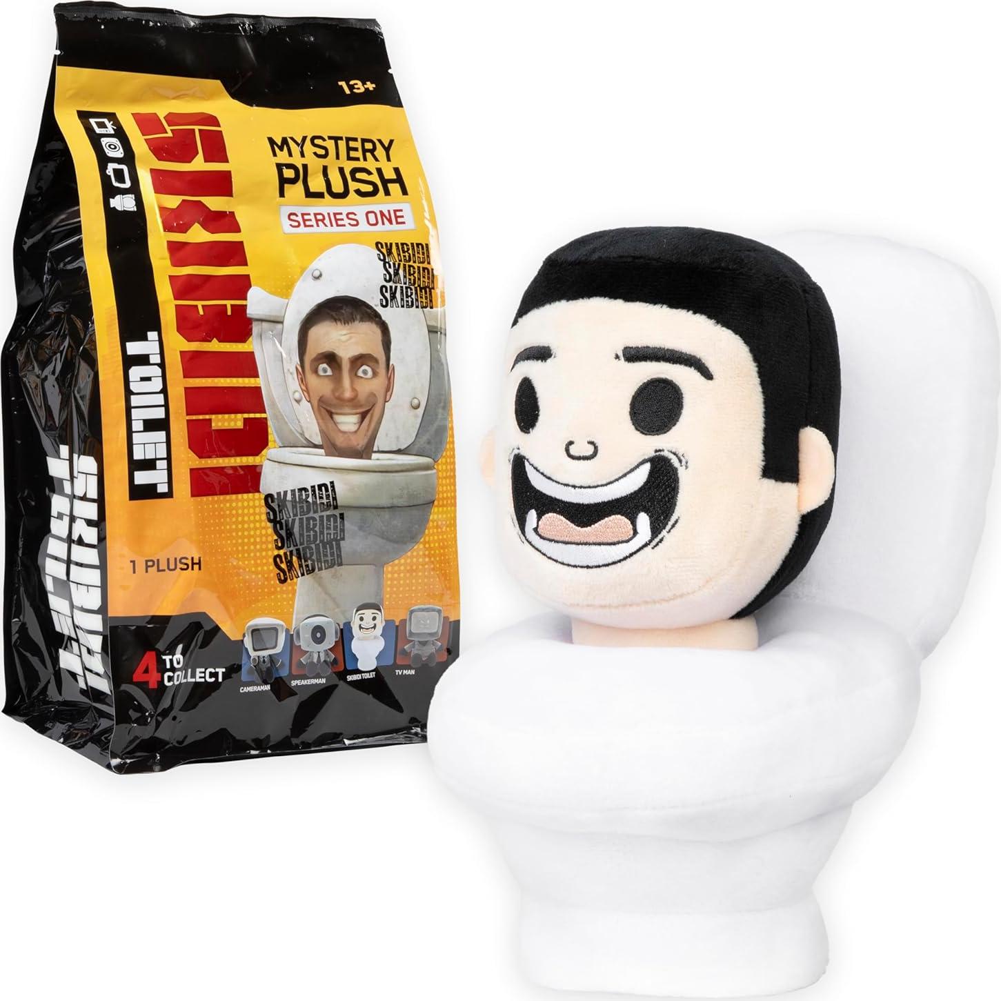 Peluche Misterioso Skibidi Toilet - Coleccionable 27.94 cm