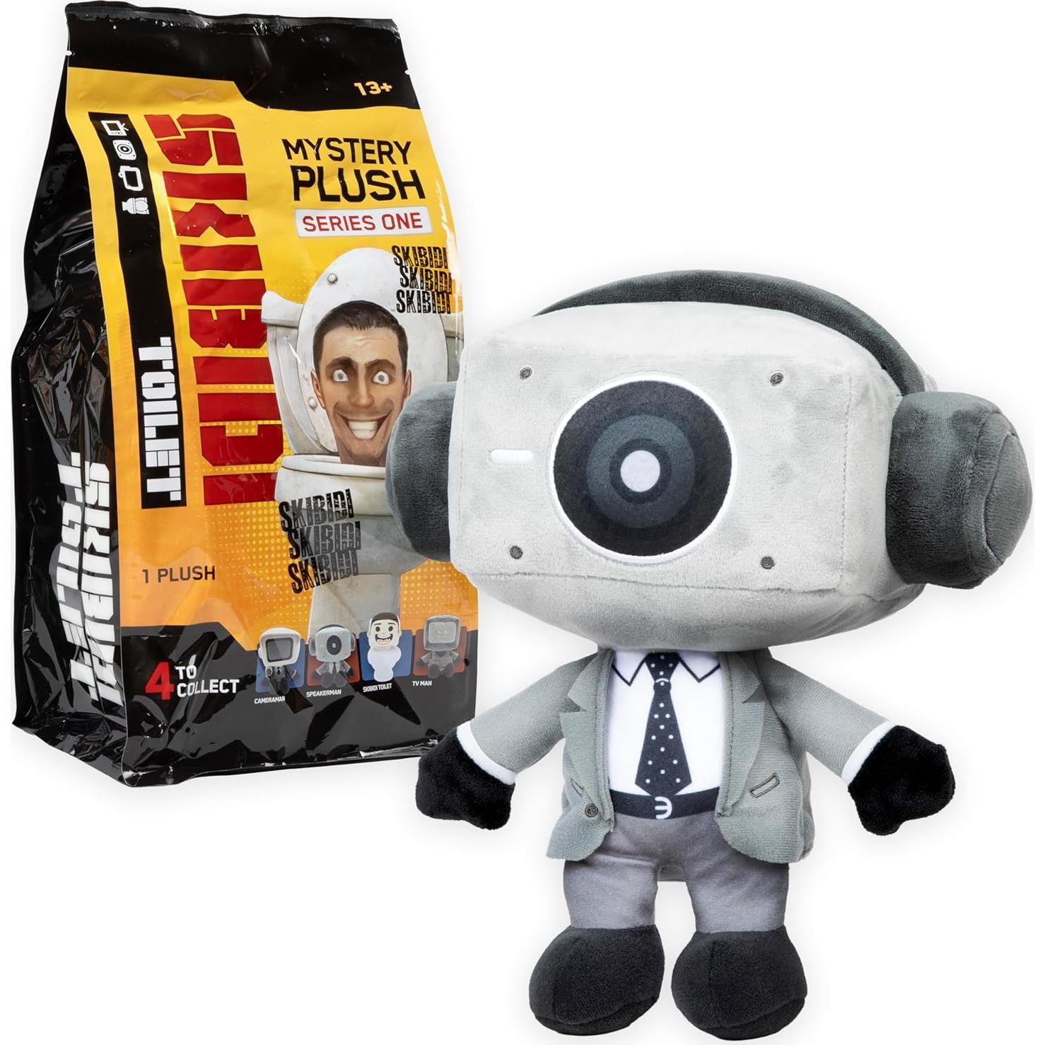 Peluche Misterioso Skibidi Toilet - Coleccionable 27.94 cm