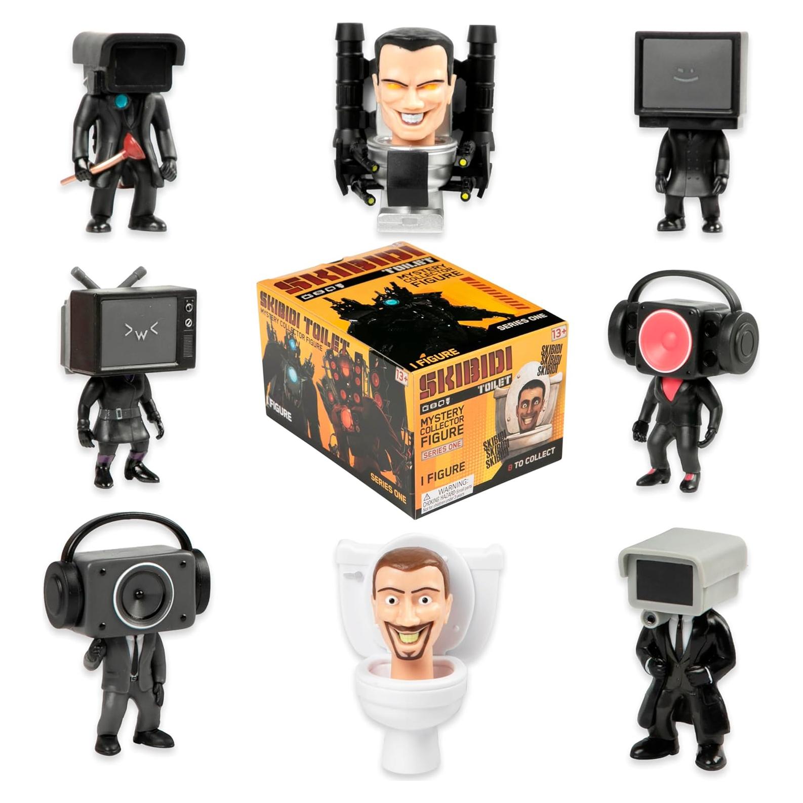 Figura de Misterio Skibidi Toilet Coleccionable Bonkers Toys