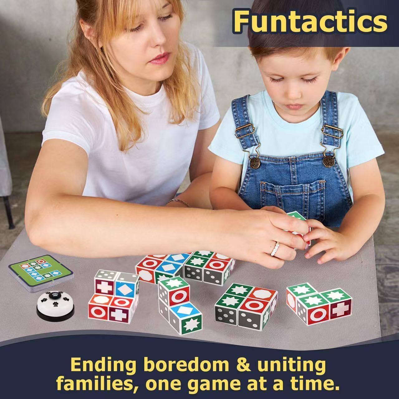 Juego de Rompecabezas de Madera Funtactics XXL para 5 Jugadores