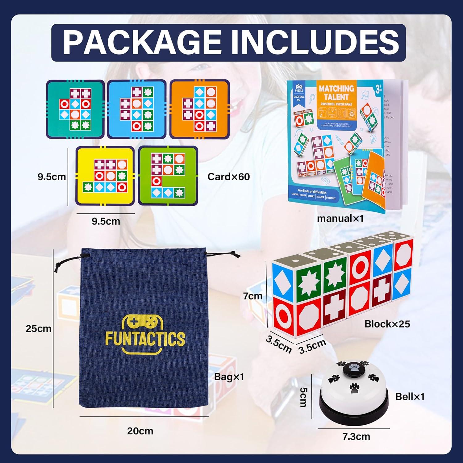 Juego de Rompecabezas de Madera Funtactics XXL para 5 Jugadores