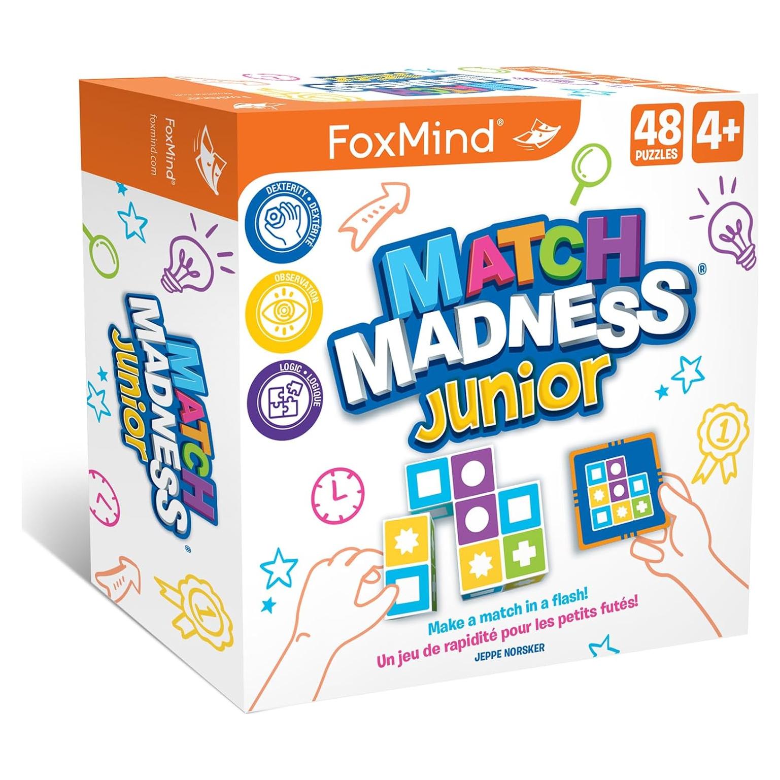 Juego de Rompecabezas FoxMind Locura de Emparejamiento Junior