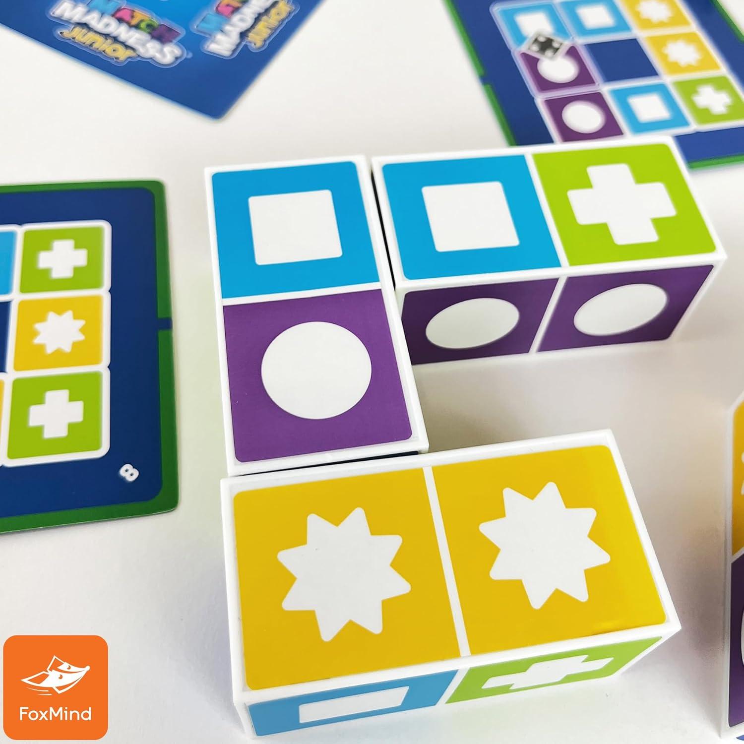 Juego de Rompecabezas FoxMind Locura de Emparejamiento Junior