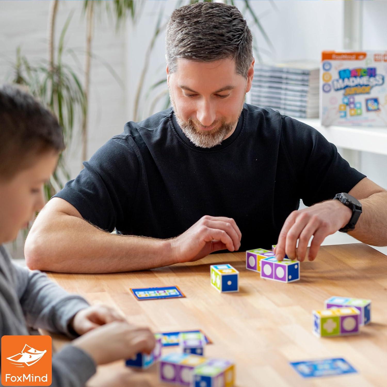 Juego de Rompecabezas FoxMind Locura de Emparejamiento Junior