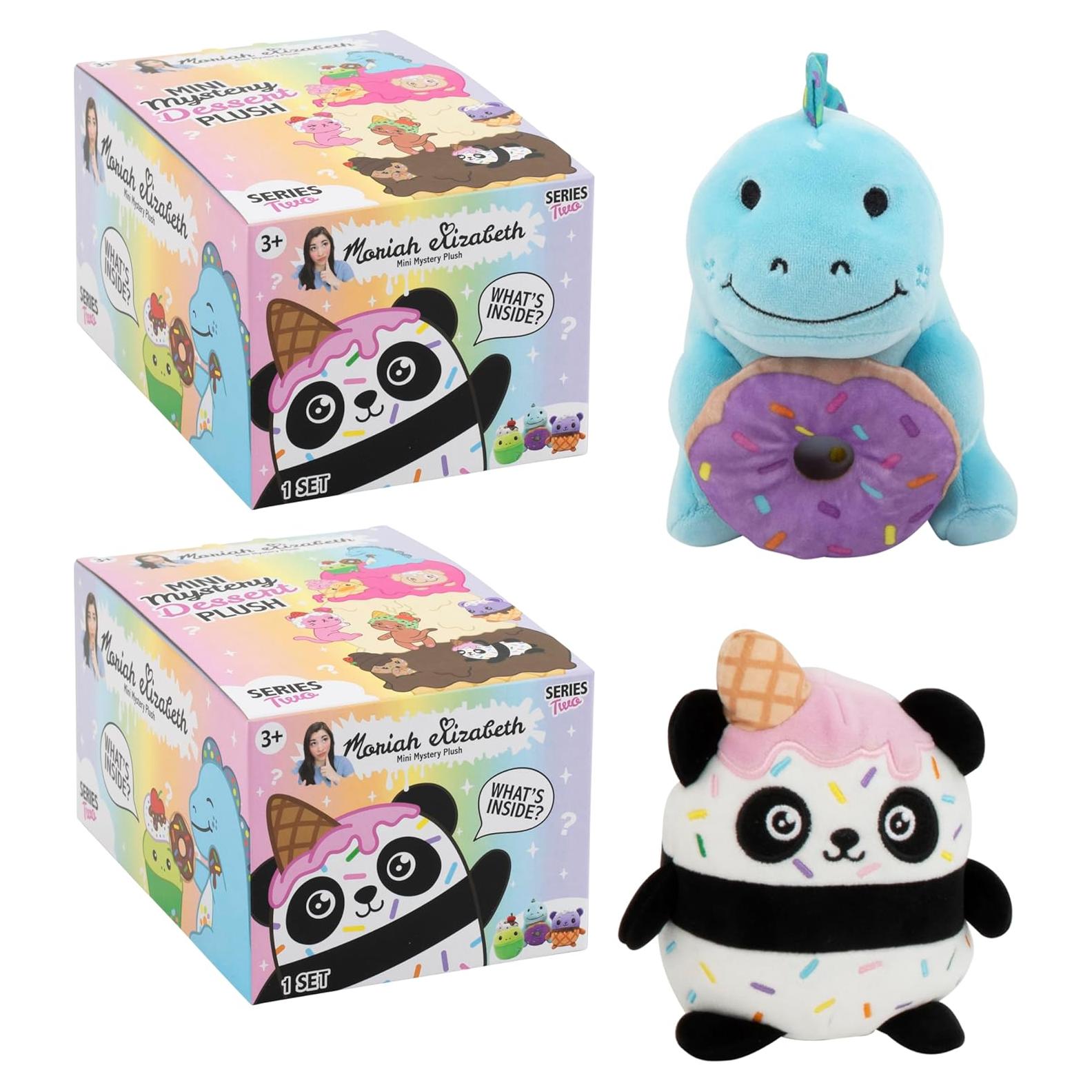 Moriah Elizabeth Mystery Plush 15.24 cm - Paquete de 2