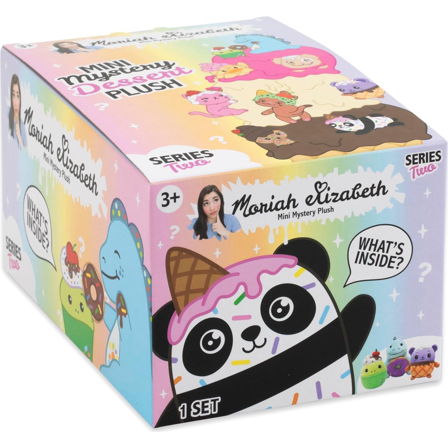 Moriah Elizabeth Mystery Plush 15.24 cm - Paquete de 2