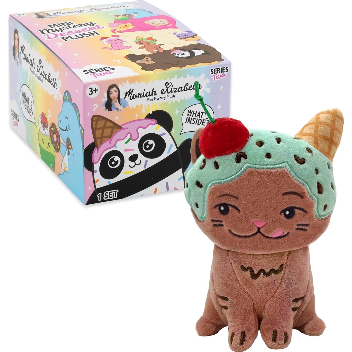 Moriah Elizabeth Mystery Plush 15.24 cm - Paquete de 2