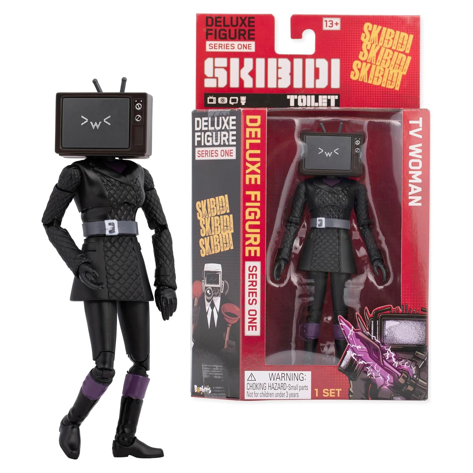 Figura Deluxe Mujer Televisión Skibidi Toilet 15.24 cm