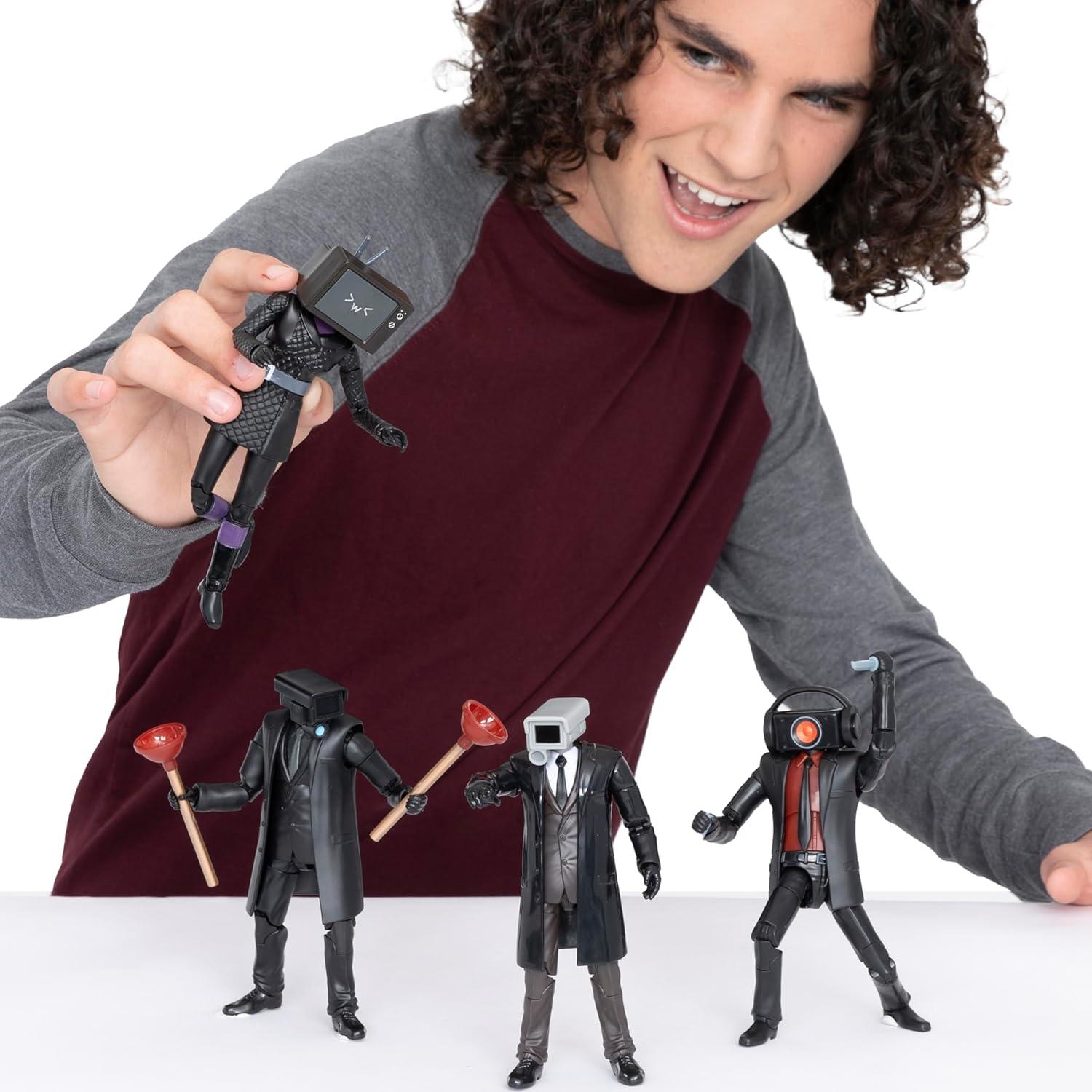 Figura Deluxe Mujer Televisión Skibidi Toilet 15.24 cm