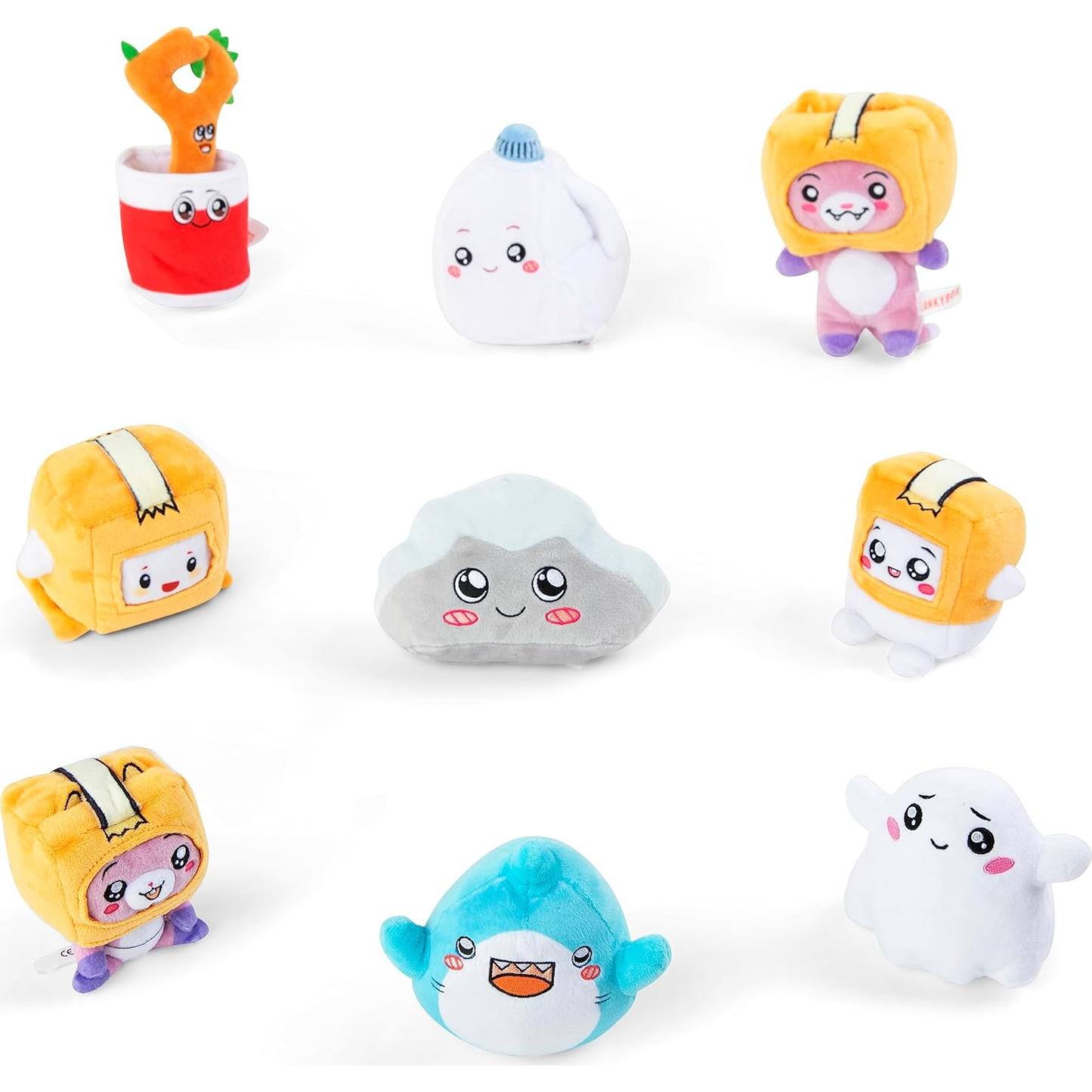 Mini Peluche Misterioso LankyBox 9 Personajes Coleccionables