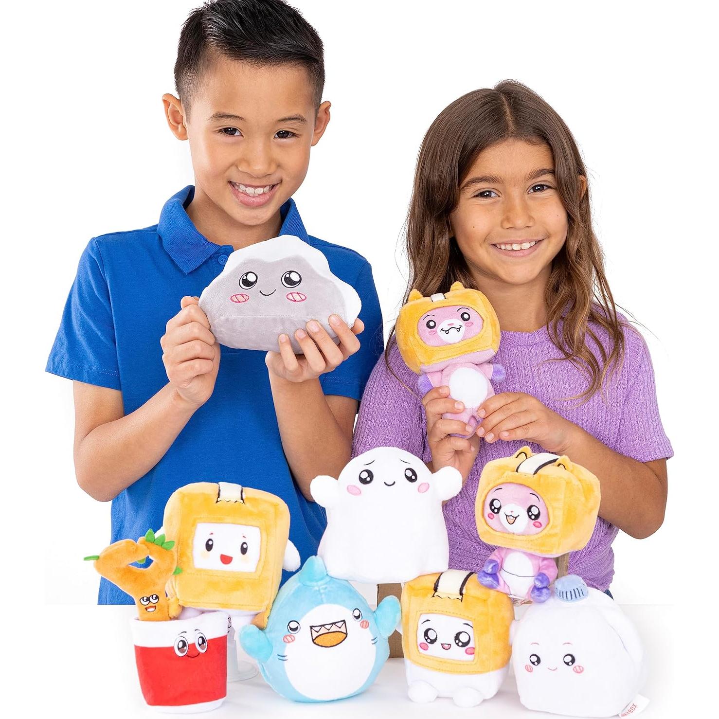 Mini Peluche Misterioso LankyBox 9 Personajes Coleccionables