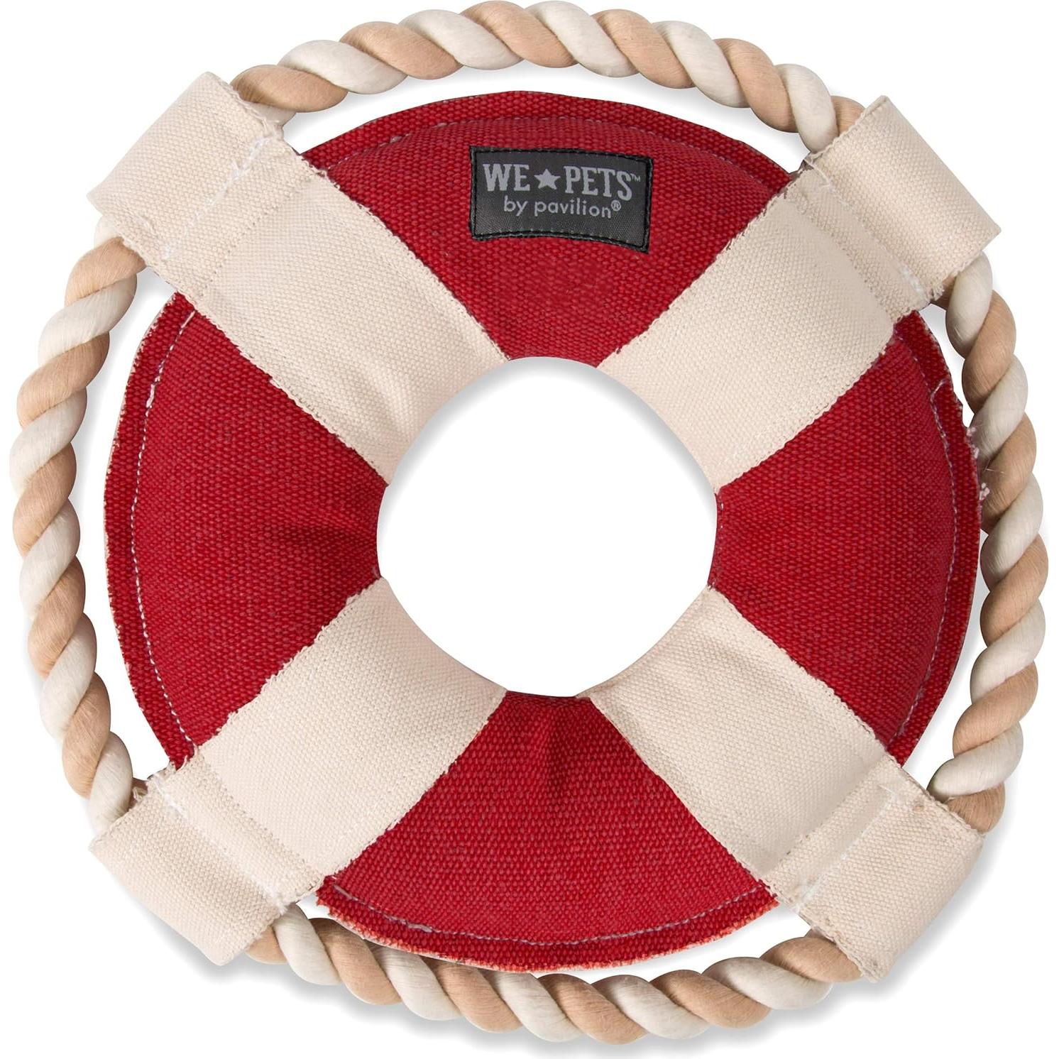 Juguete para Perros Pavilion Salvavidas 25cm Rojo Resistente