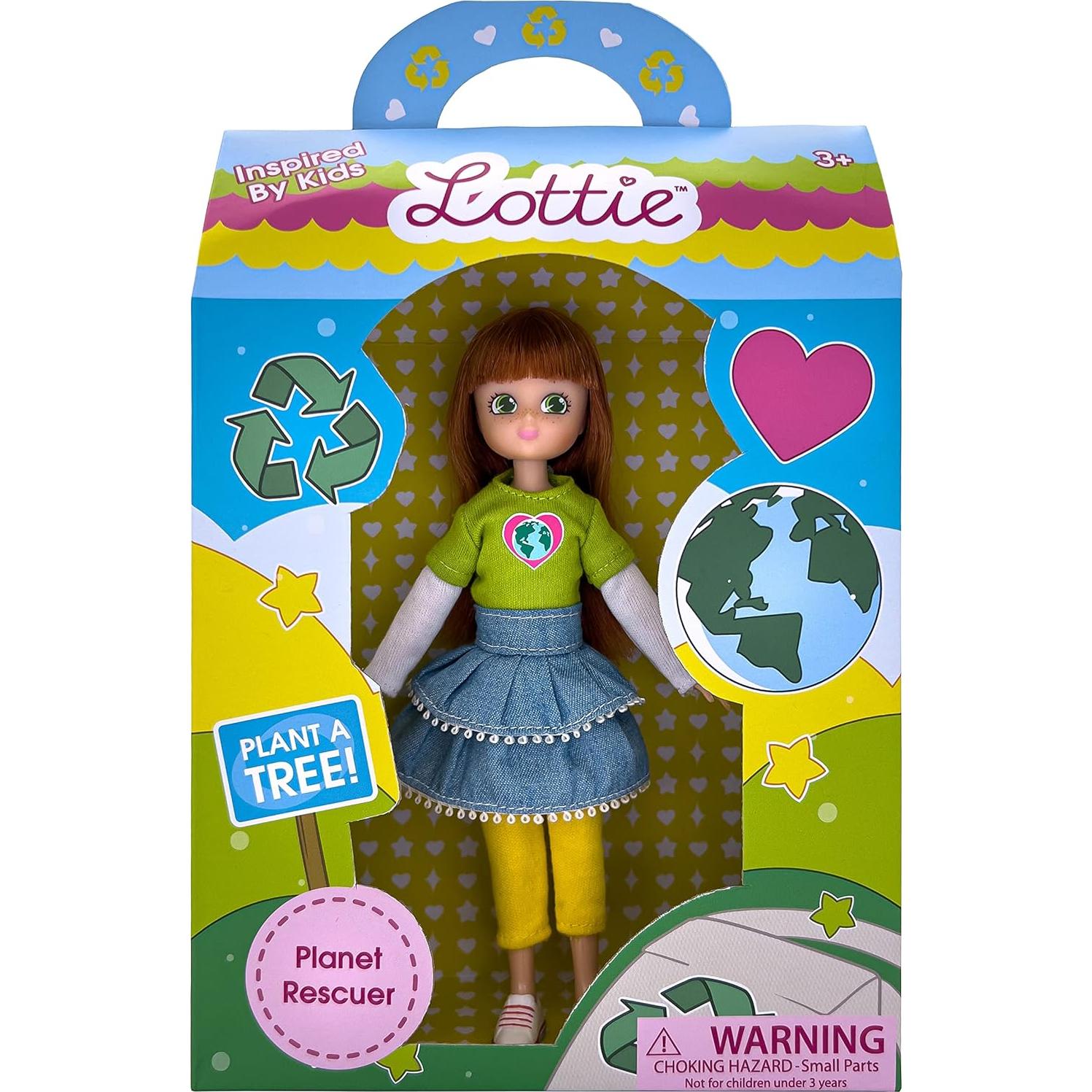 Muñeca Rescatadora del Planeta Lottie 19.05 cm Educativa