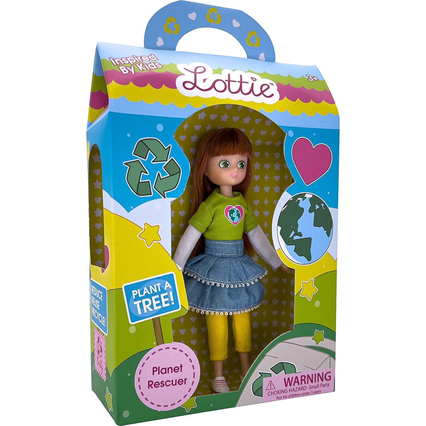 Muñeca Rescatadora del Planeta Lottie 19.05 cm Educativa