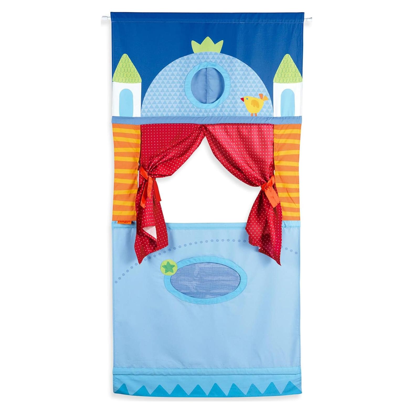 Teatro de Marionetas en la Puerta HABA - Ideal para Niños 18 meses a 6 años