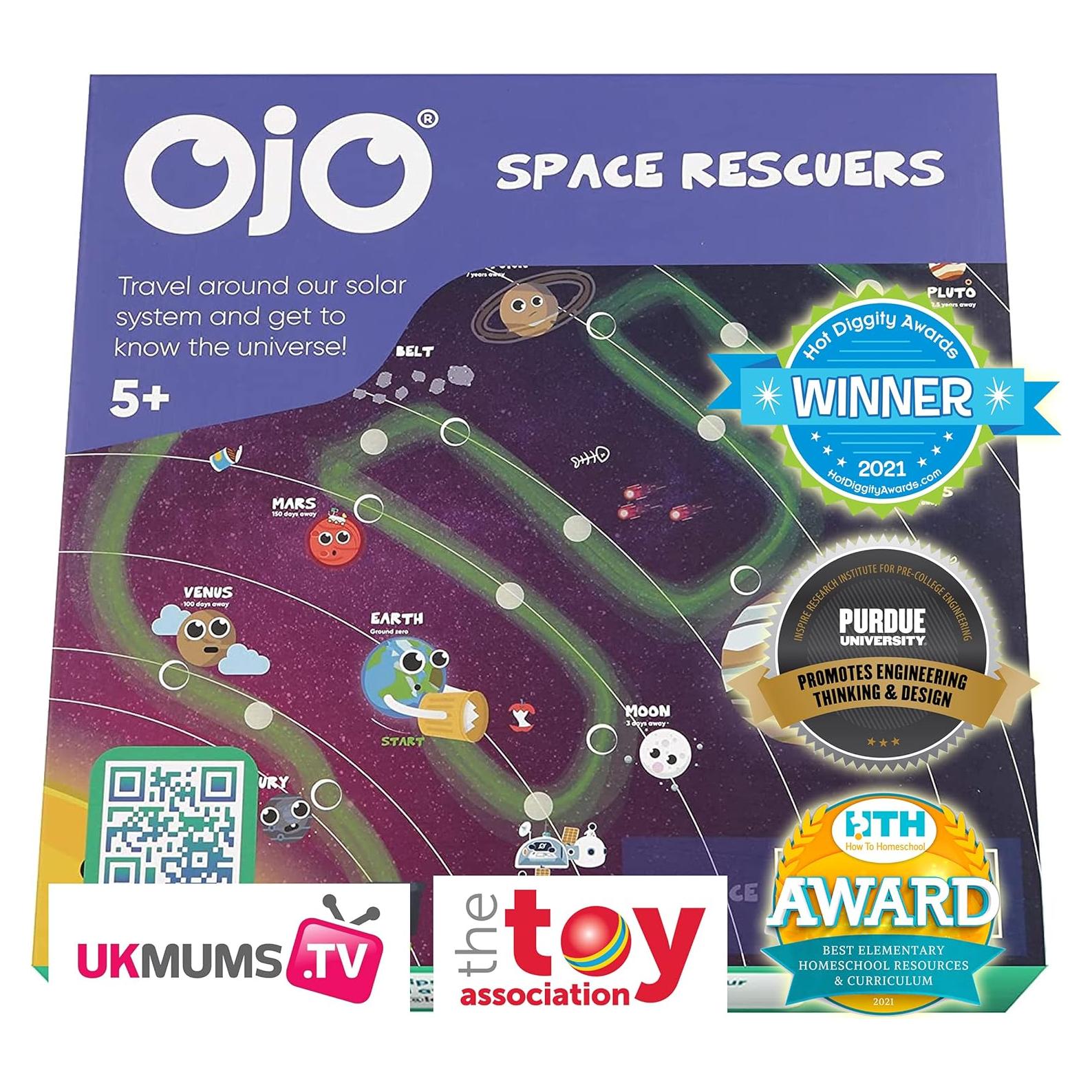 Juego de Ciencia OjO Rescatadores Espaciales 5+ - Aprender Planetas