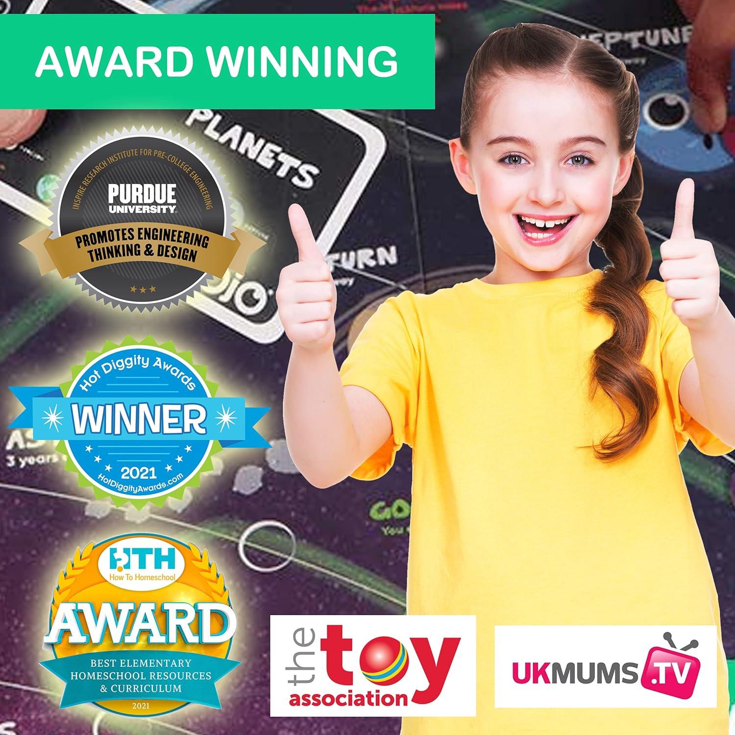 Juego de Ciencia OjO Rescatadores Espaciales 5+ - Aprender Planetas