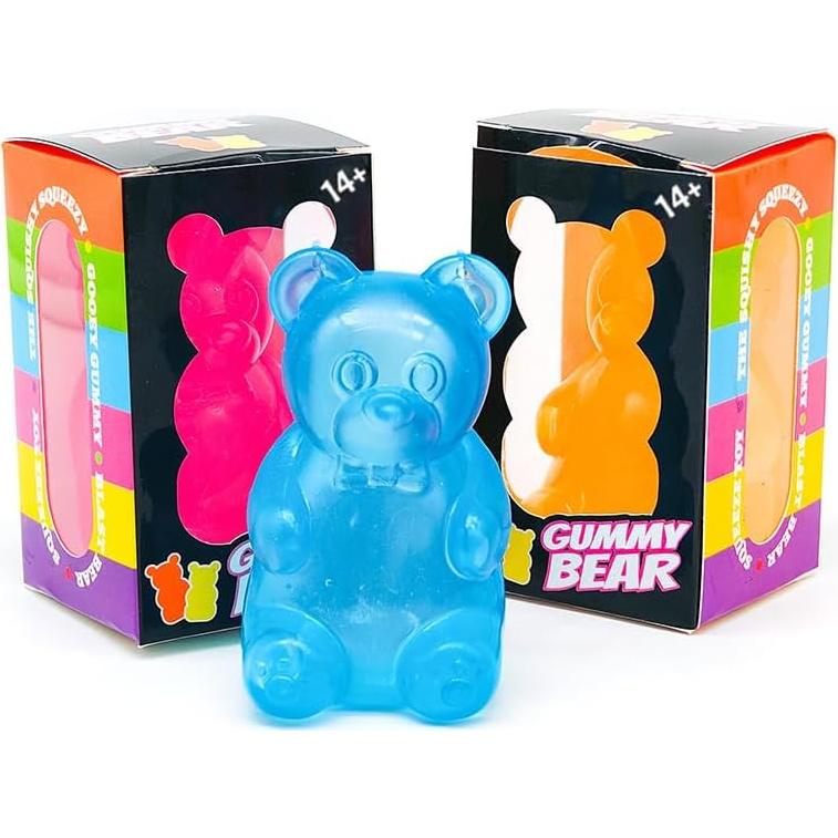 Juguete de Oso de Goma ANZHY para Alivio del Estrés 7.87 cm